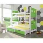 Κουκέτα Sero plus 3B-Leuko-Prasino 188x81x160