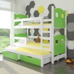 Κουκέτα Sero plus 3B-Leuko-Prasino 188x81x160