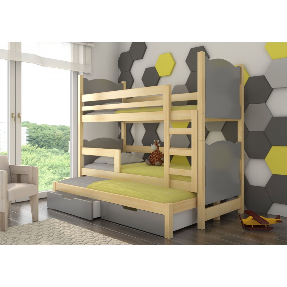 Κουκέτα Sero plus 3B-Fusiko-Gkri 188x81x160
