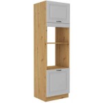 Επιδαπέδιο ντουλάπι Yvette 60 DPM 210 2F-Λευκό