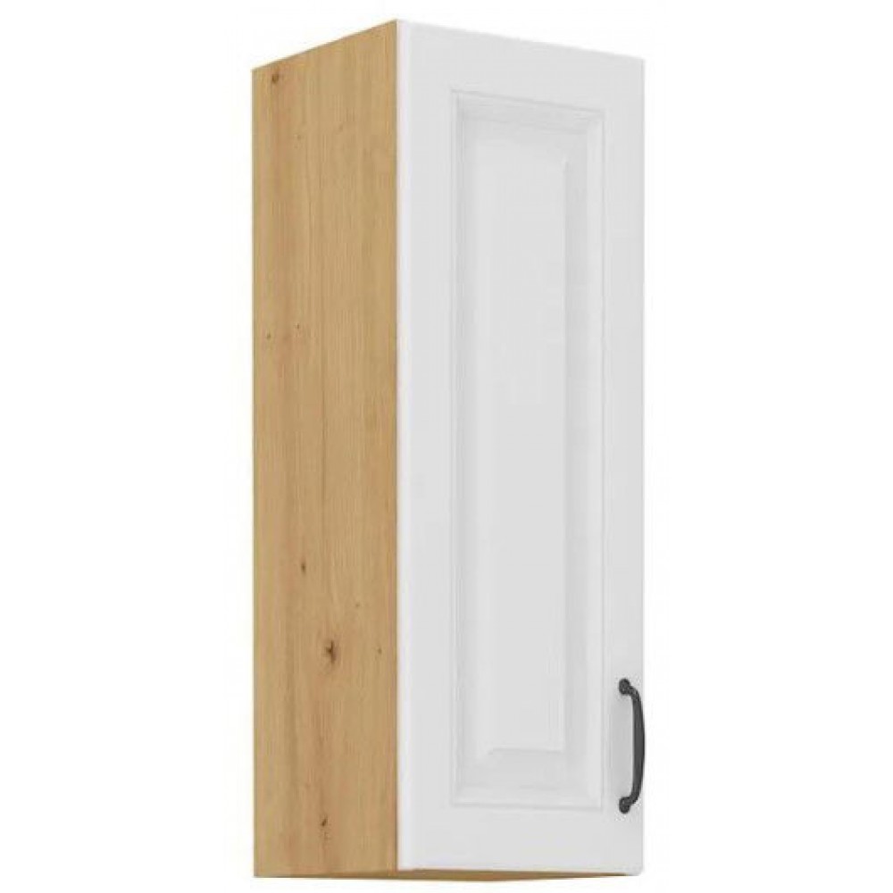 Κρεμαστό ντουλάπι Yvette 30 G 90 1F-Λευκό