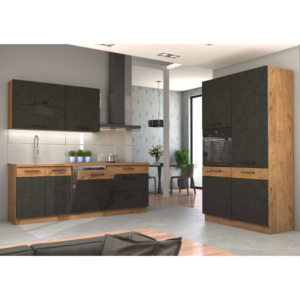 Επιδαπέδιο ντουλάπι ψυγείου Virgo 60 LO 210 2F-Anthraki