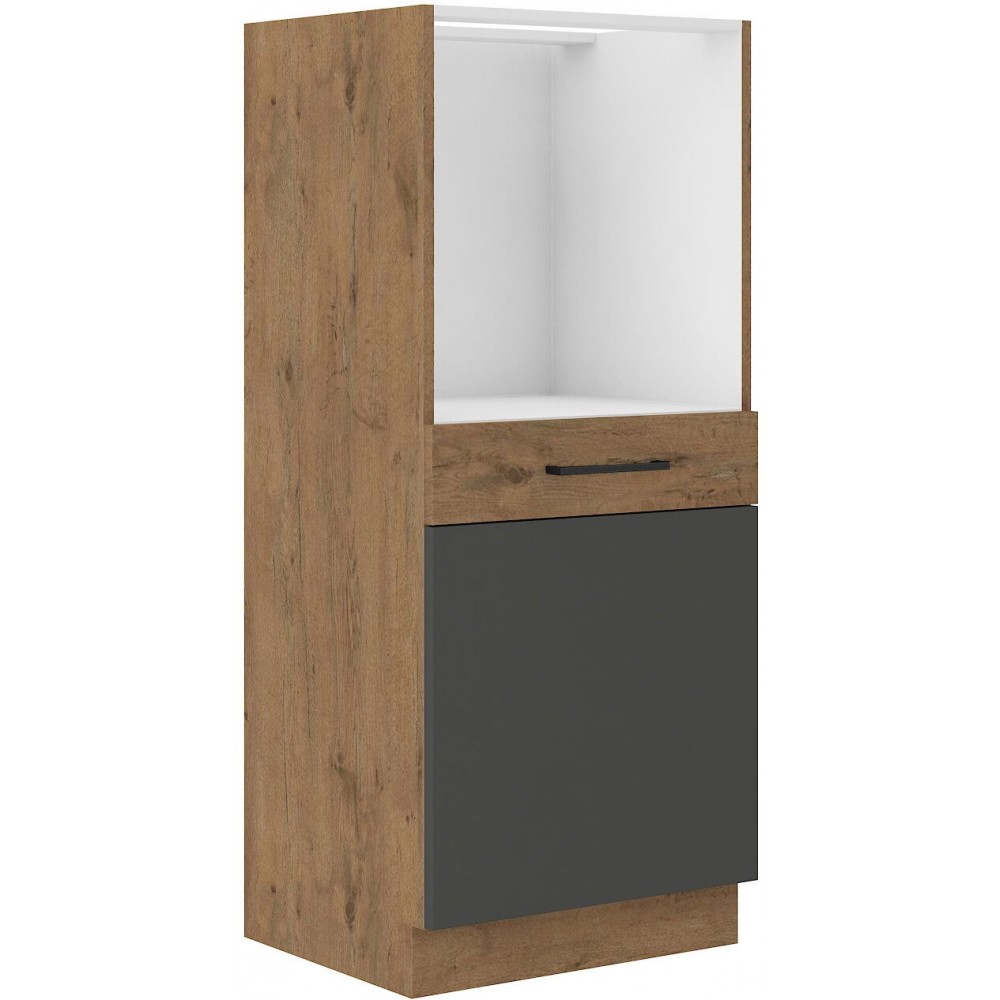 Επιδαπέδιο ντουλάπι Virgo 60 DP 145 1F BB-Anthraki