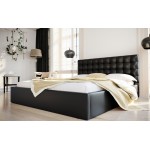 Επενδυμένο κρεβάτι Britney-140 x 200-Mauro