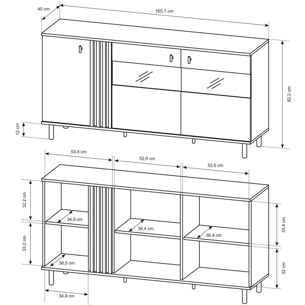 Μπουφές Merc 3D
