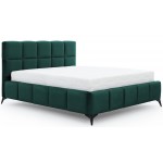 Επενδυμένο κρεβάτι Mosad-Prasino-140 x 200