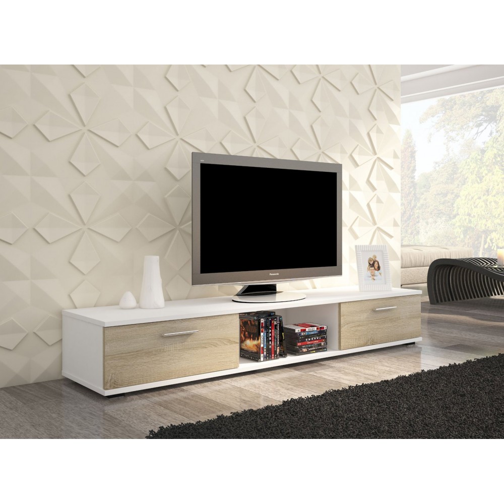 Έπιπλο τηλεόρασης Ancore-Leuko Fusiko 176x40x28