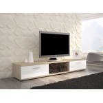 Έπιπλο τηλεόρασης Ancore-Fusiko-Leuko gualistero 176x40x28