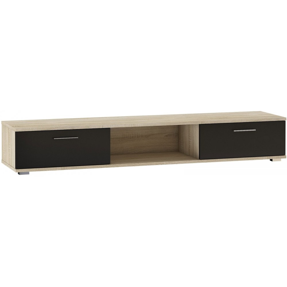 Έπιπλο τηλεόρασης Ancore-Fusiko-Mavro 176x40x28
