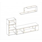 Σύνθετο σαλονιού Navabi-Leuko