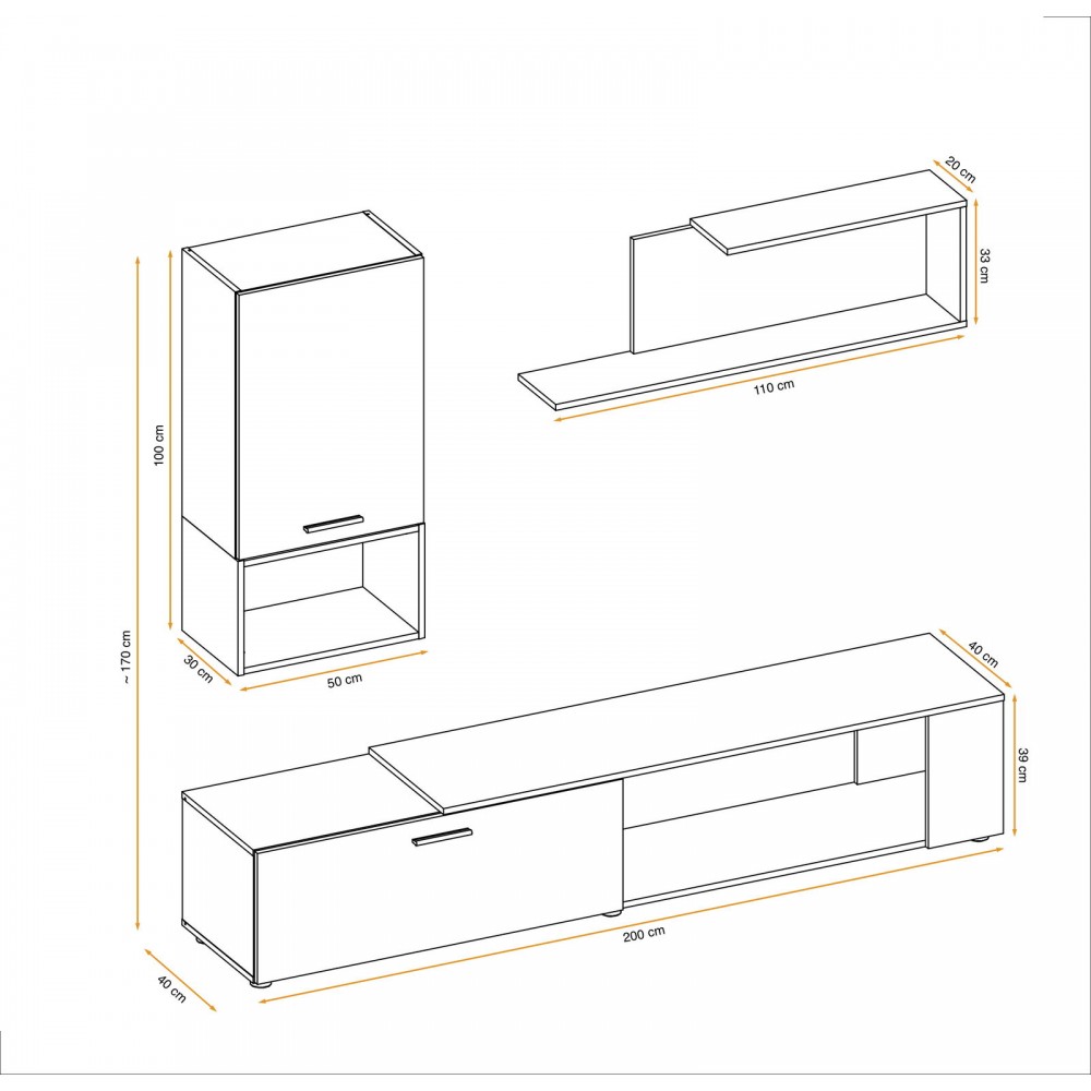 Σύνθετο σαλονιού Resler-Mauro