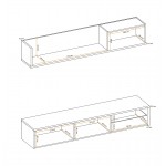 Σύνθετο σαλονιού Lizzy-Anthraki