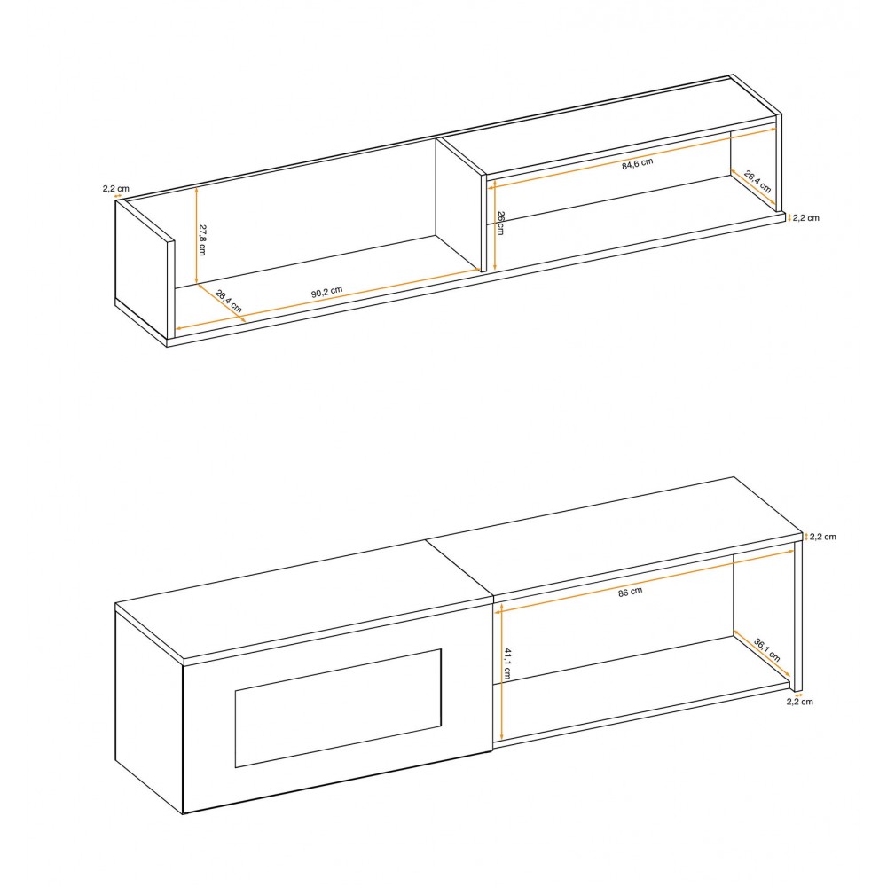 Σύνθετο σαλονιού Dembe-Anthraki