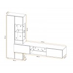 Σύνθετο σαλονιού Cooper