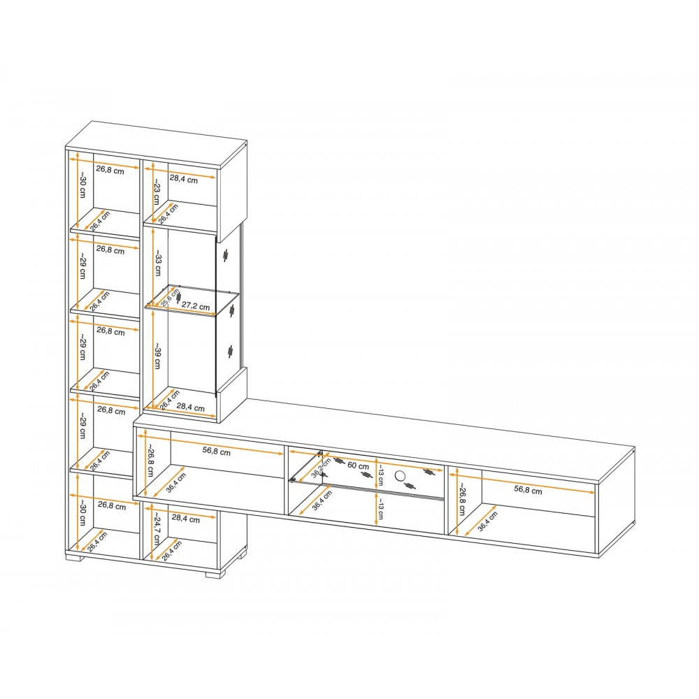 Σύνθετο σαλονιού Cooper