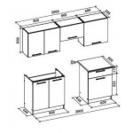 Σύνθεση κουζίνας Ira-Leuko