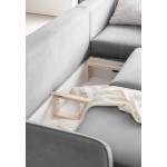 Γωνιακός καναπές Matos-Mple-Αριστερή