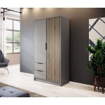 Ντουλάπα Nolan Δίφυλλη-Gkri