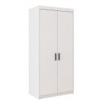 Ντουλάπα δίφυλλη Elena 2D-Leuko