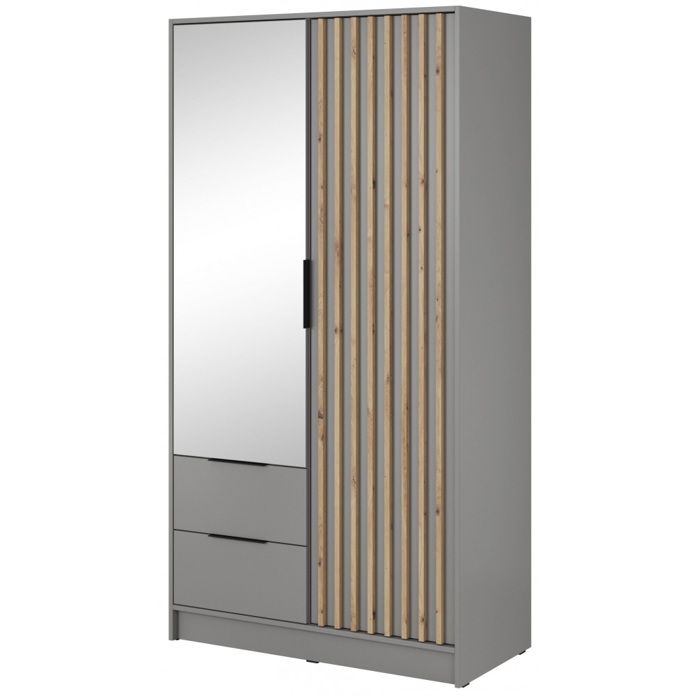 Ντουλάπα Nolan Δίφυλλη με καθρέπτη-Gkri