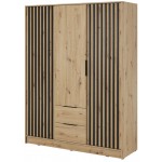 Ντουλάπα Nolan Τρίφυλλη-Fusiko