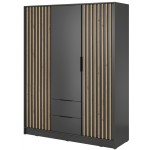 Ντουλάπα Nolan Τρίφυλλη-Grafitis