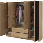 Ντουλάπα Nolan Τετράφυλλη-Fusiko