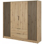 Ντουλάπα Nolan Τετράφυλλη-Fusiko