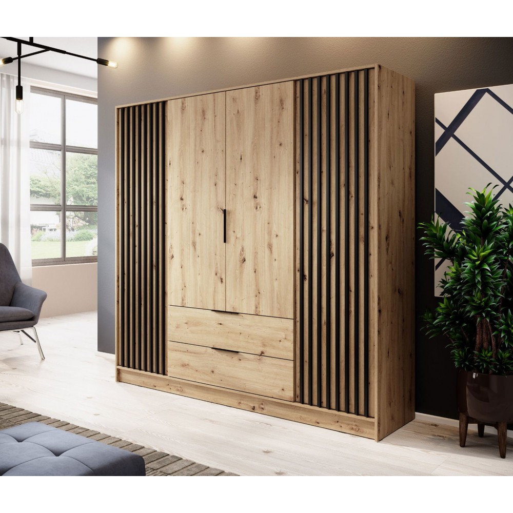 Ντουλάπα Nolan Τετράφυλλη-Fusiko