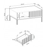 Τραπεζάκι σαλονιού Palermo-Gkri