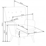 Πολυθρόνα Anvel-Mple