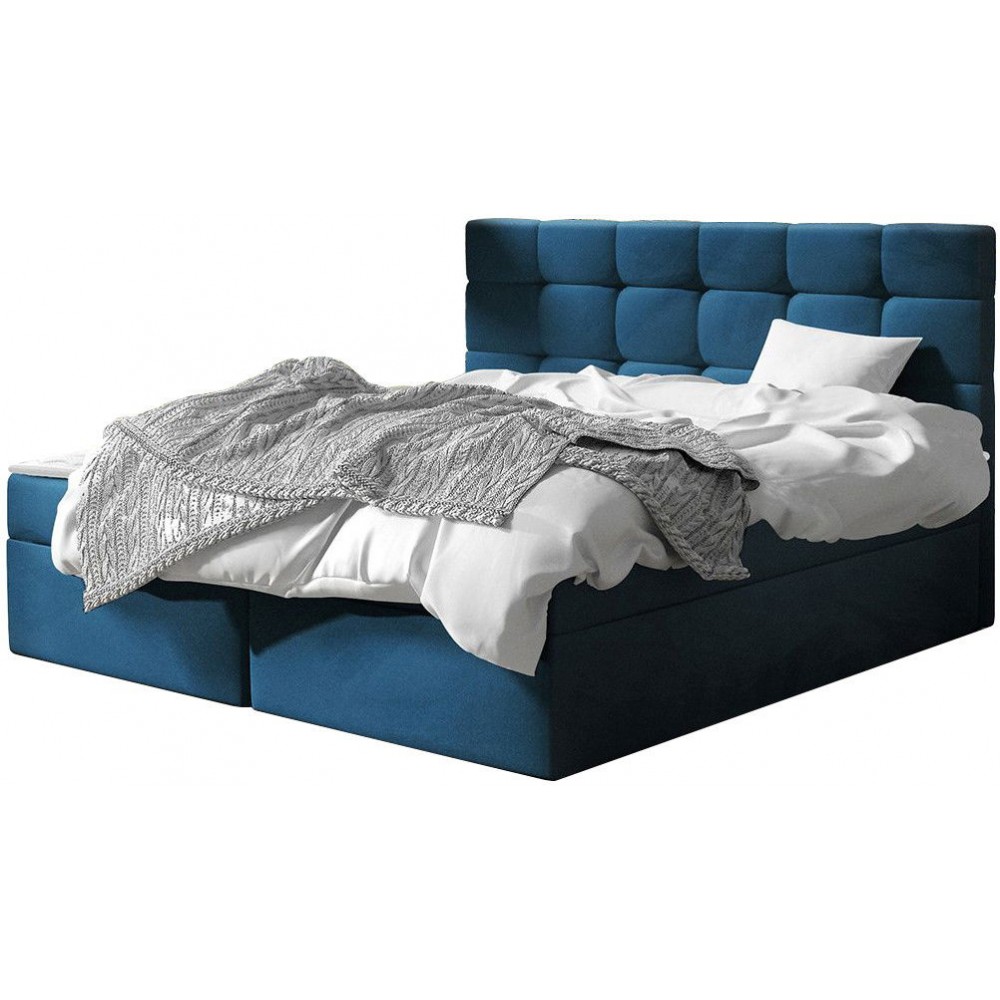 Επενδυμένο κρεβάτι Luanda-160 x 200-Mple