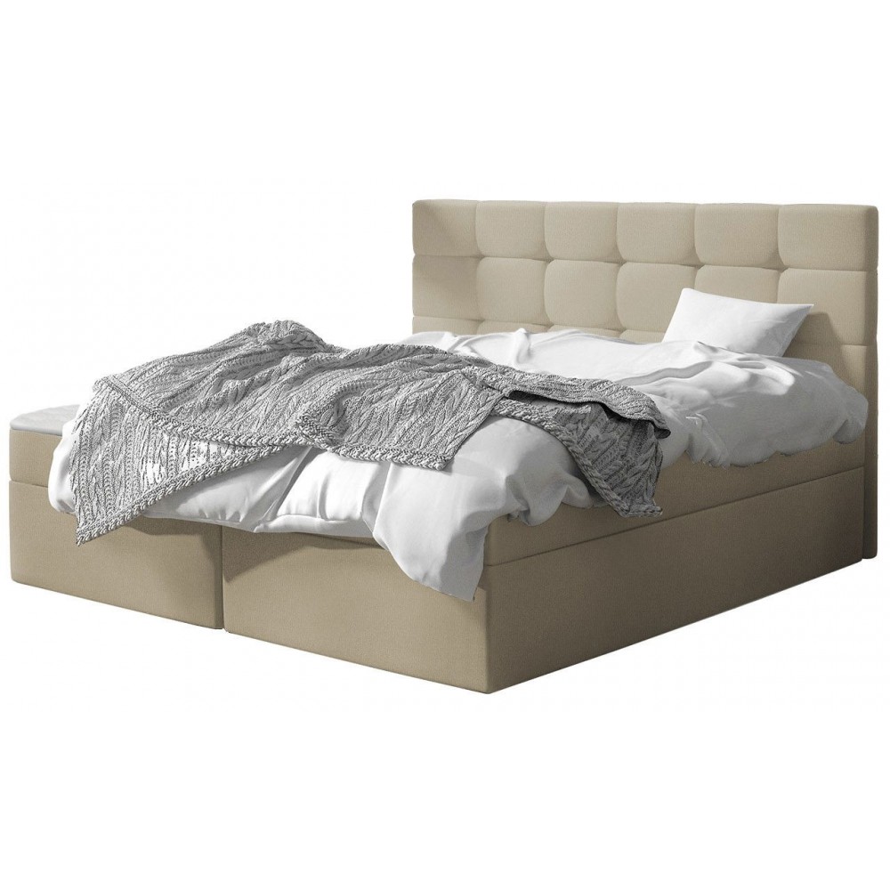 Επενδυμένο κρεβάτι Luanda-180 x 200-Mpez