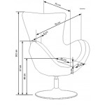 Πολυθρόνα Cezar