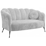 Καναπές Adria Διθέσιος-Γκρι - Μαύρο