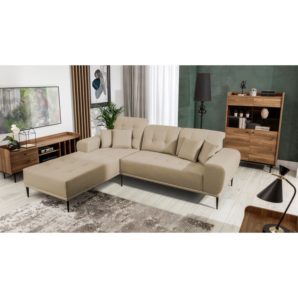 Γωνιακός καναπές Rapallo-Mpez-Αριστερή