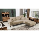 Γωνιακός καναπές Rapallo-Mpez-Δεξιά