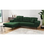 Γωνιακός καναπές Rapallo-Prasino-Αριστερή