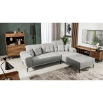 Γωνιακός καναπές Rapallo-Gkri Anoixto-Δεξιά