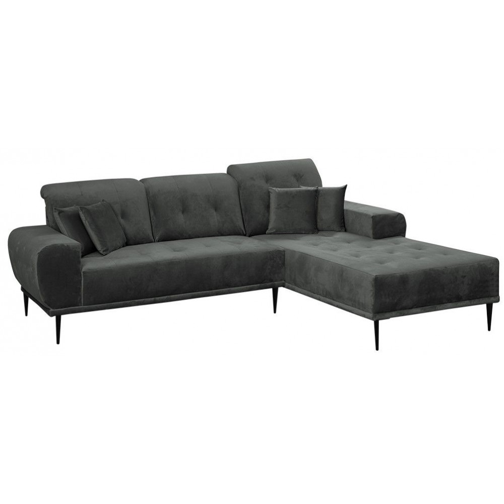 Γωνιακός καναπές Rapallo-Gkri Skouro-Δεξιά