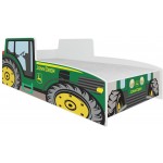 Παιδικό Κρεβάτι Agrotruck-140 x 70-Prasino 154x74x60