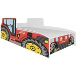 Παιδικό Κρεβάτι Agrotruck-140 x 70-Kokkino 154x74x60