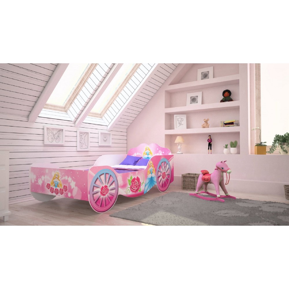 Παιδικό Κρεβάτι Rosecar-140 x 70 153x74x44