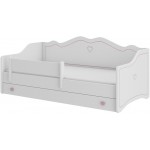 Παιδικό Κρεβάτι Haidi-Leuko-Roz 164x85x70