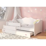 Παιδικό Κρεβάτι Haidi ΙΙ plus-Roz-Leuko 164x85x70