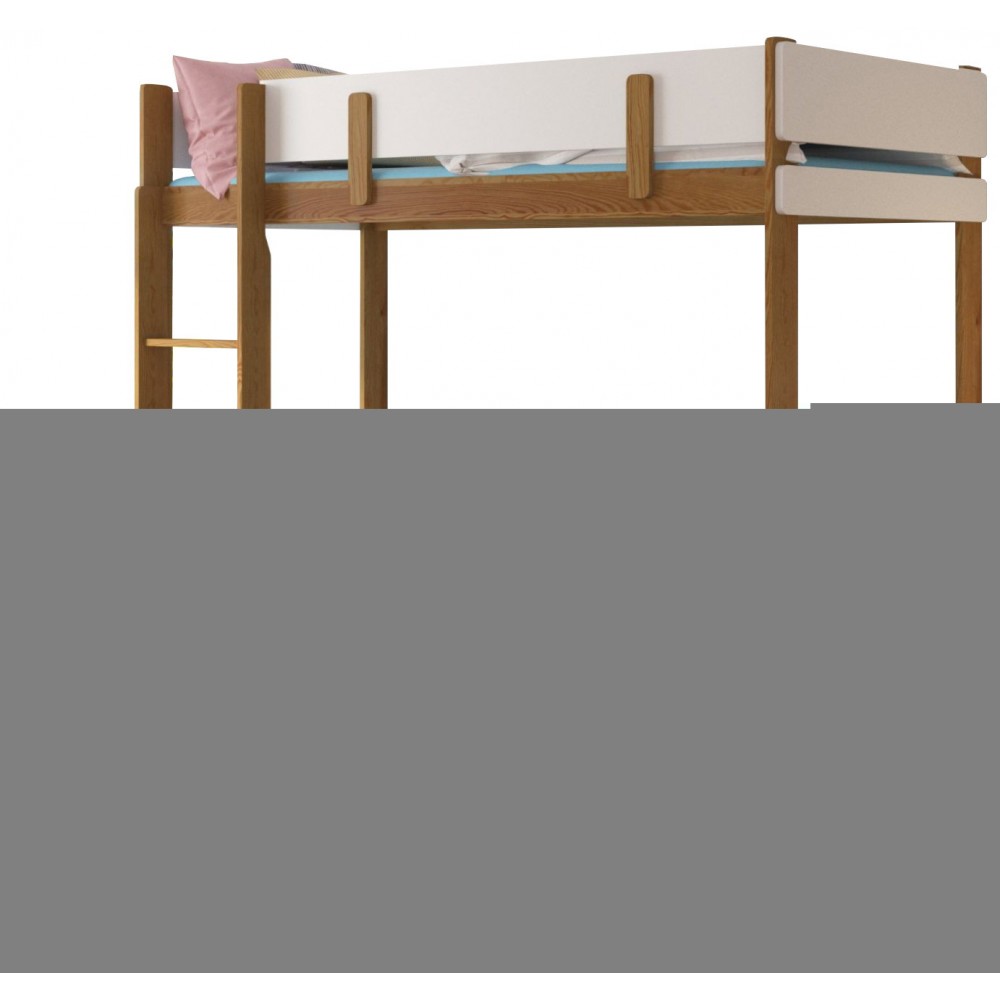 Κουκέτα Kiruna-180 x 80-Drus-Leuko 188x93x171