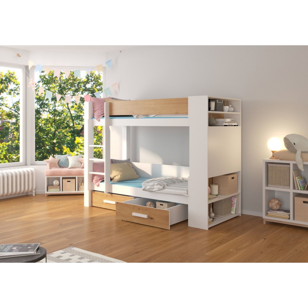 Κουκέτα Sveg-200 x 90-Leuko-Artisan 230x104x160