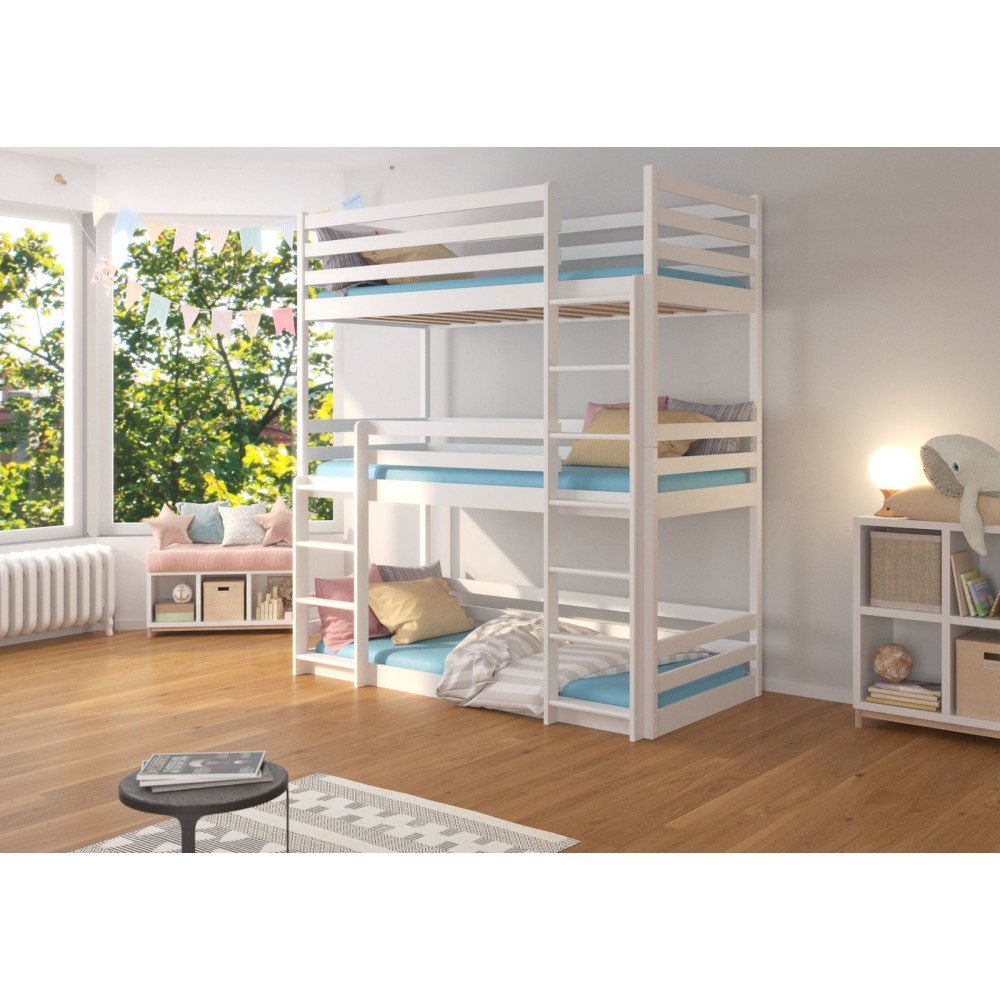 Κουκέτα Capolo-180 x 80-Leuko 188x87x210