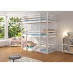 Κουκέτα Capolo-180 x 80-Leuko 188x87x210