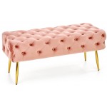 Πουφ Atena-Roz 100x45x40